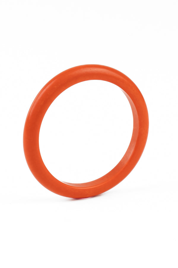 Resin Bangle - RB001 - Orange Peel