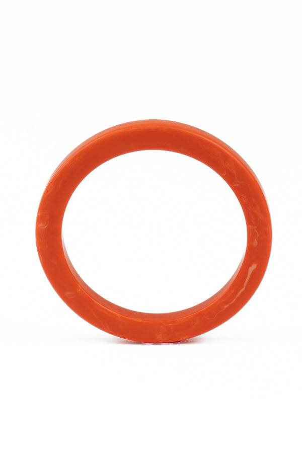 Resin Bangle - RB008 - Orange Popsicle