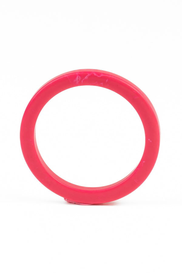 Resin Bangle - RB008 - Hot Pink