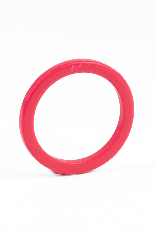 Resin Bangle - RB008 - Hot Pink