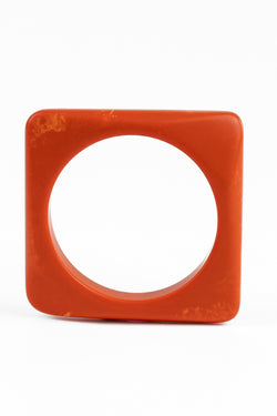 Resin Bangle - RB006 - Orange Popsicle