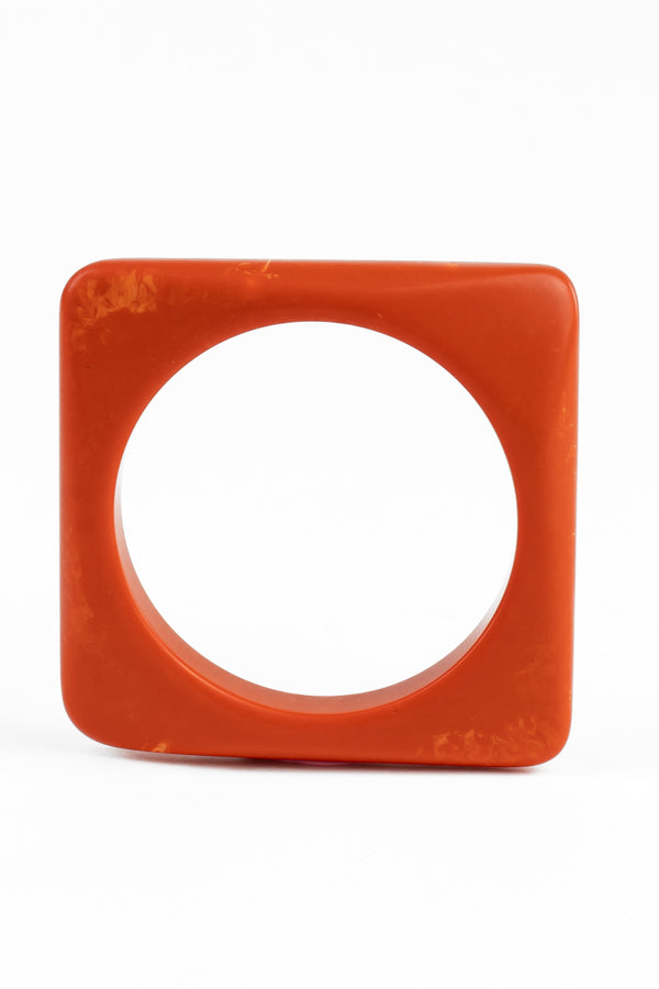 Resin Bangle - RB006 - Orange Popsicle