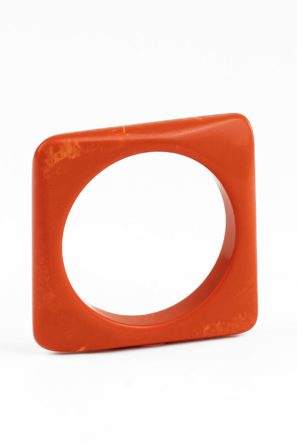 Resin Bangle - RB006 - Orange Popsicle