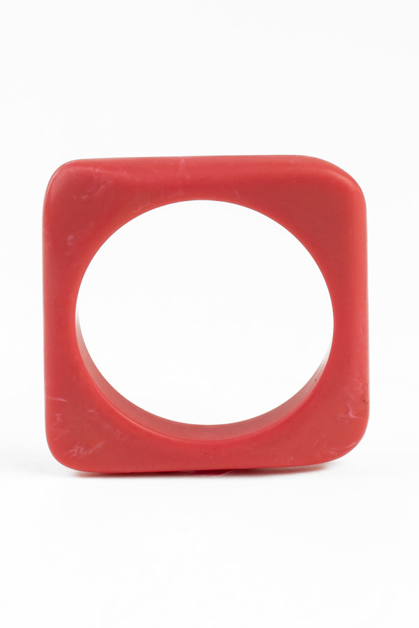 Resin Bangle - RB006 - Rouge Red