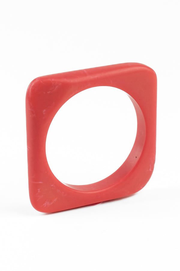 Resin Bangle - RB006 - Rouge Red