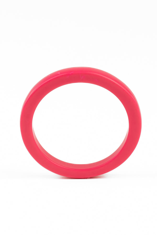 Resin Bangle - RB003 - Hot Pink