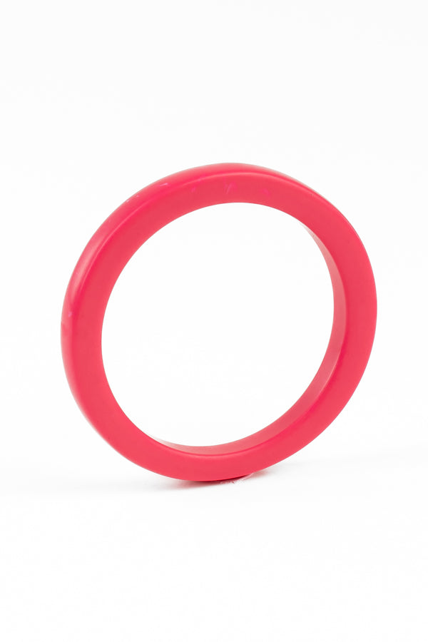Resin Bangle - RB003 - Hot Pink