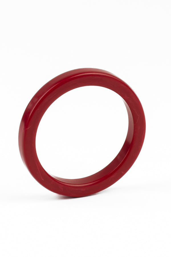 Resin Bangle - RB003 - Persian Red
