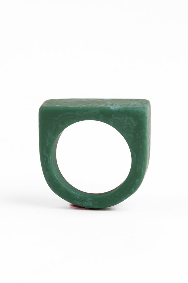 Resin Ring - RR01 - Pepper Green