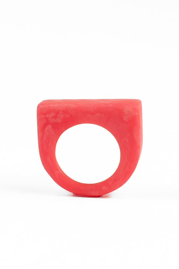 Resin Ring - RR01 - Hot Pink