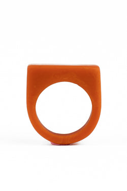 Resin Ring - RR01 - Dark Cheddar