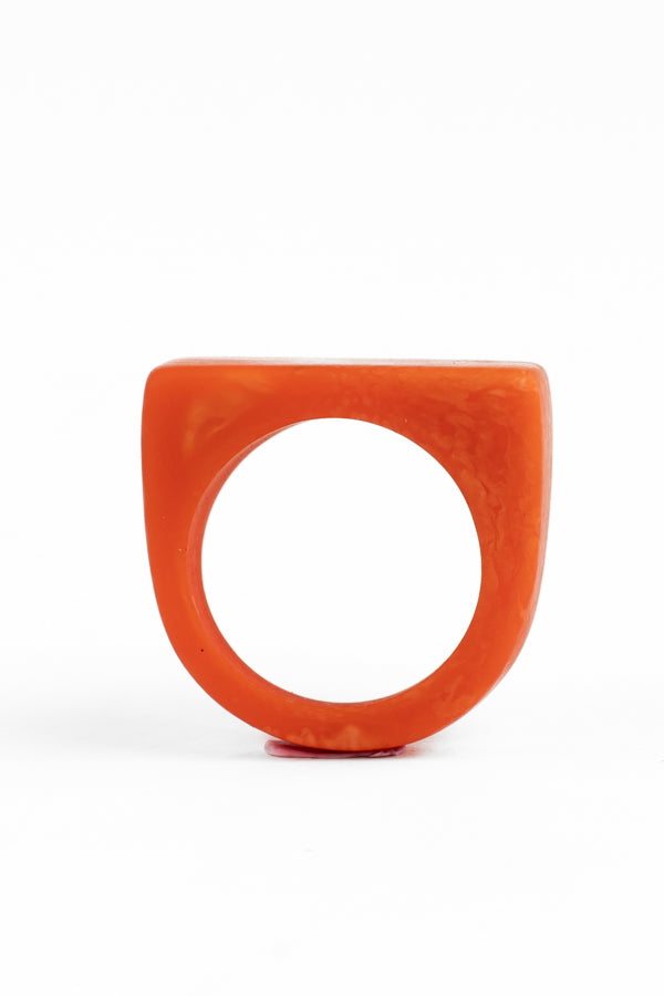 Resin Ring - RR02 - Orange Popsicle