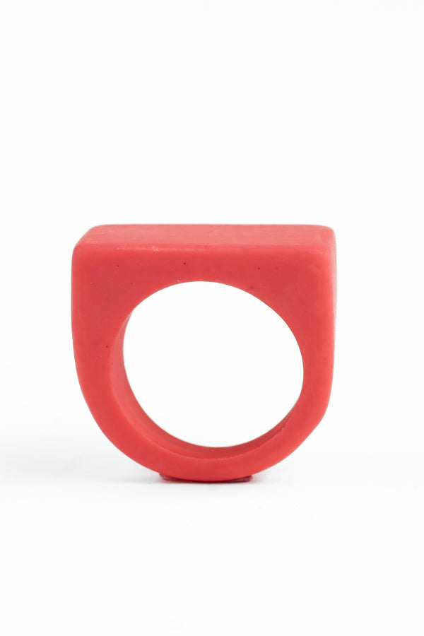 Resin Ring - RR02 - Rouge Red
