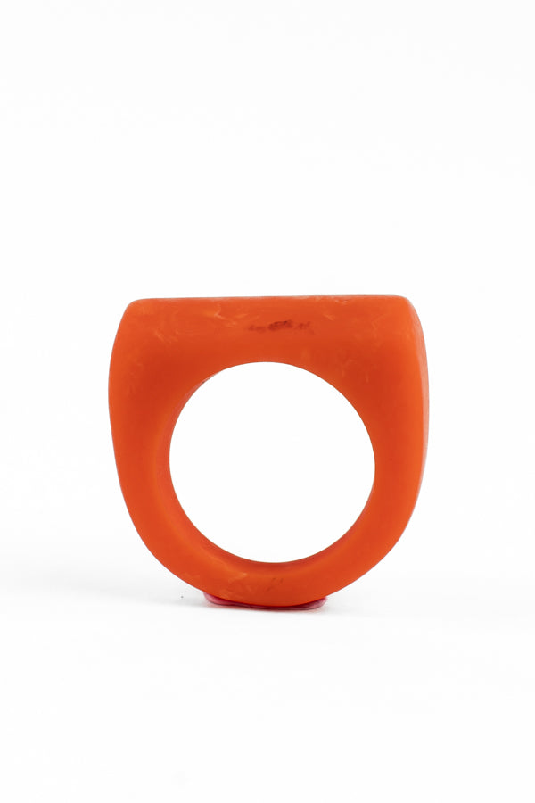 Resin Ring - RR03 - Orange Popsicle
