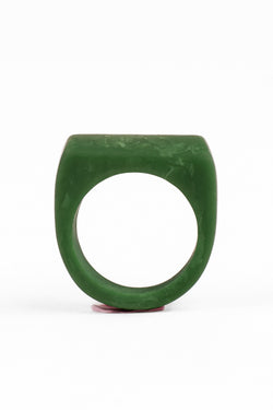 Resin Ring - RR03 - Kelly Green