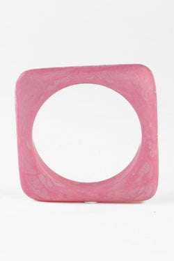 Resin Bangle - RB006 - Begonia Pink