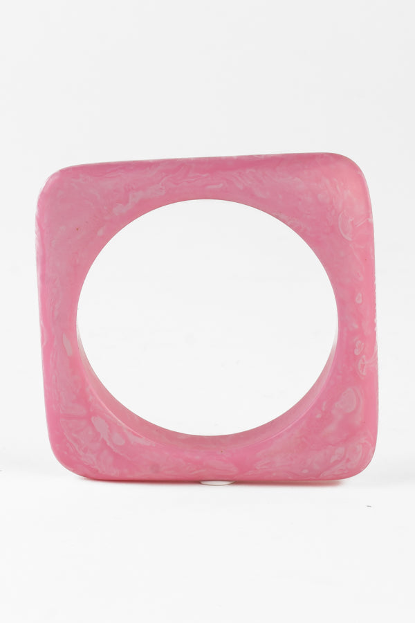Resin Bangle - RB006 - Begonia Pink