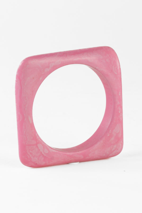 Resin Bangle - RB006 - Begonia Pink