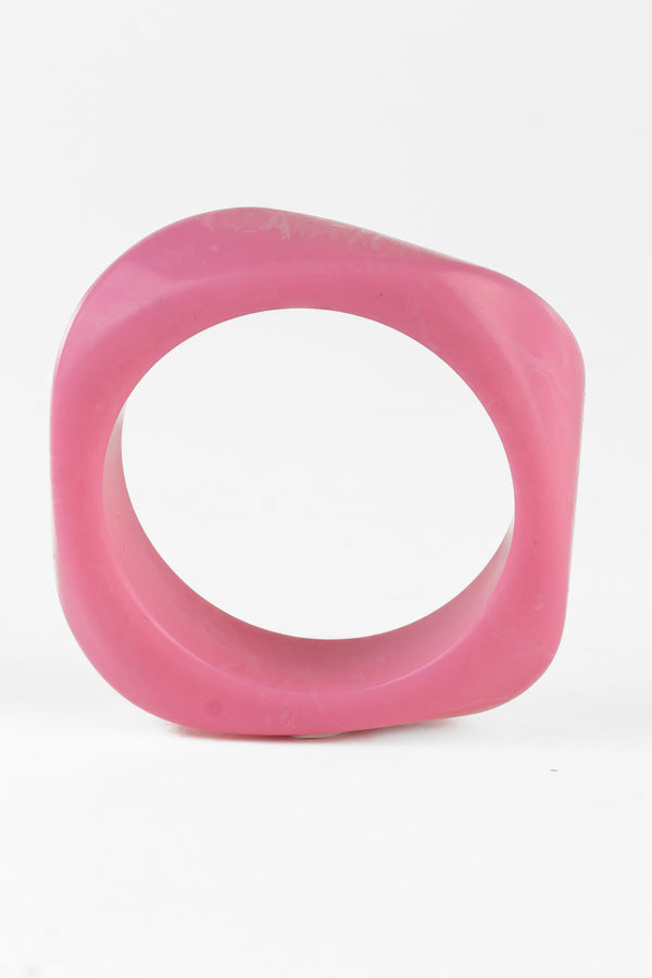 Resin Bangle - RB005 - Begonia Pink