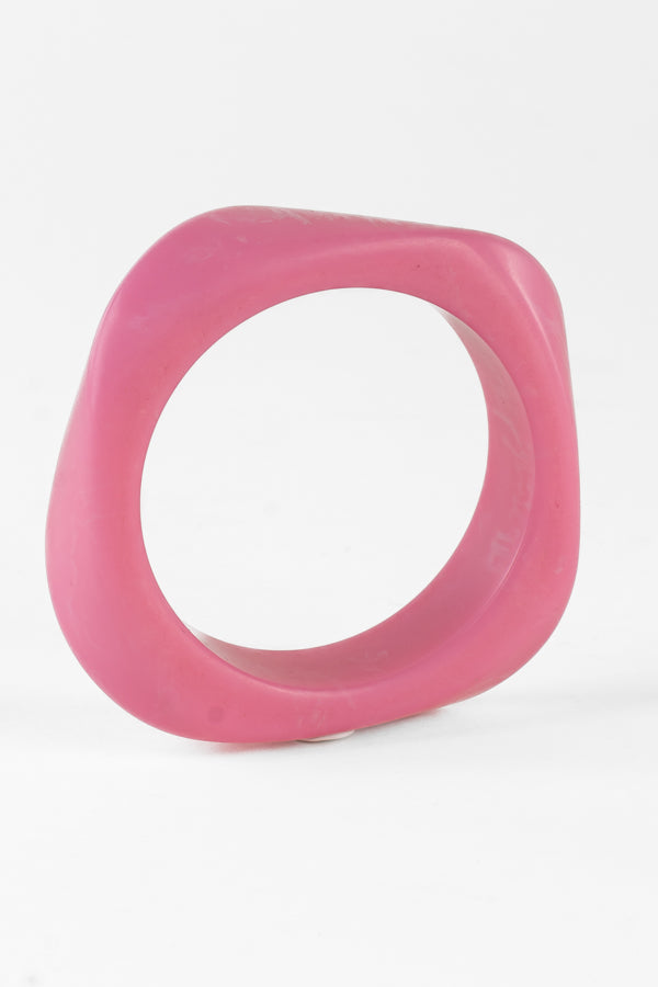 Resin Bangle - RB005 - Begonia Pink