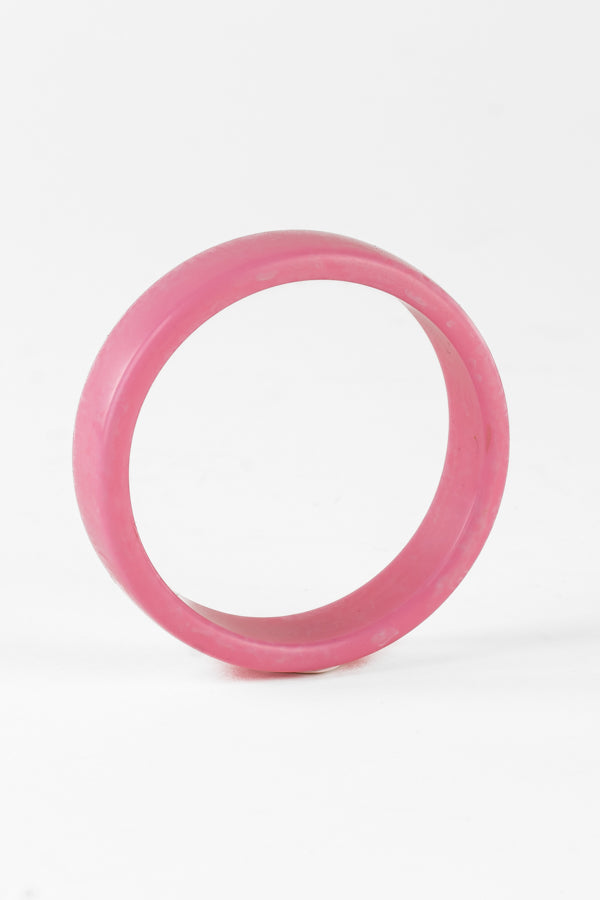 Resin Bangle - RB004 - Begonia Pink