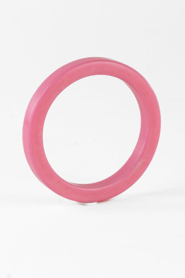 Resin Bangle - RB003 - Begonia Pink