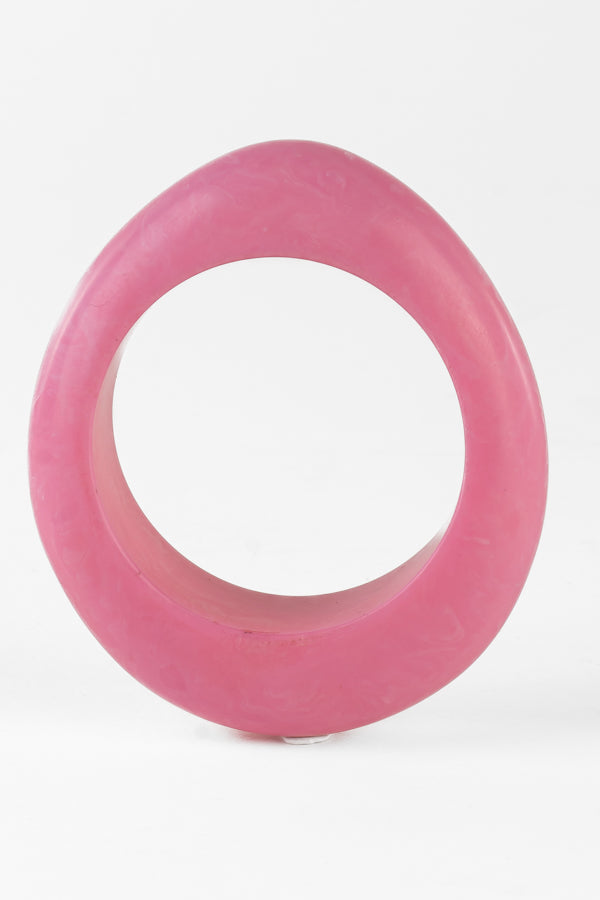 Resin Bangle - RB002 - Begonia Pink