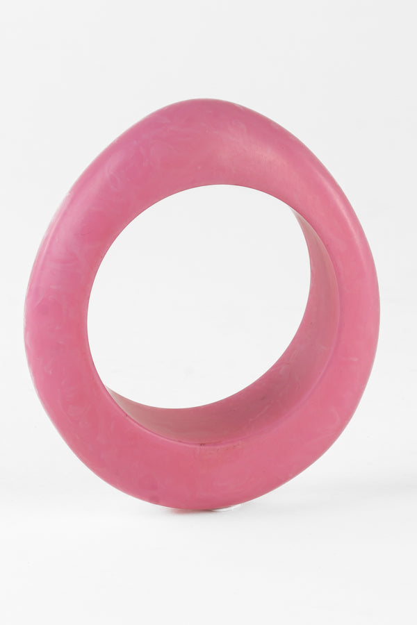 Resin Bangle - RB002 - Begonia Pink