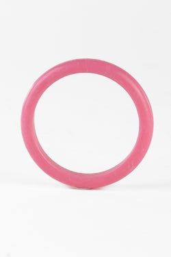 Resin Bangle - RB001 - Begonia Pink