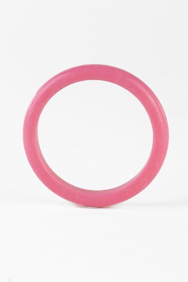 Resin Bangle - RB001 - Begonia Pink