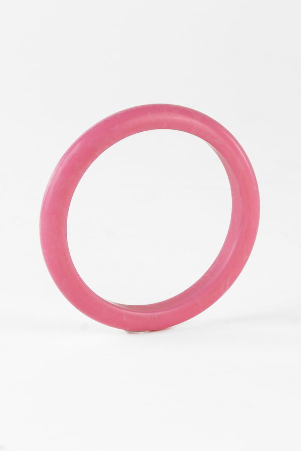 Resin Bangle - RB001 - Begonia Pink