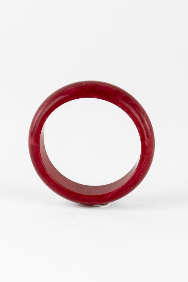 Resin Bangle - RB007 - Cerise
