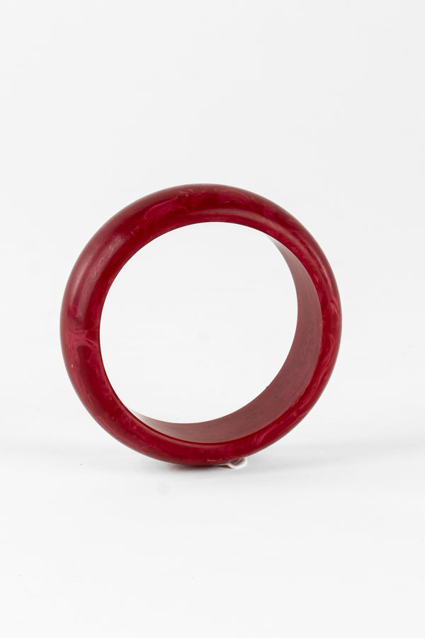 Resin Bangle - RB007 - Cerise