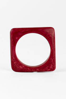 Resin Bangle - RB006 - Cerise