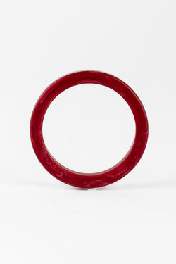 Resin Bangle - RB003 - Cerise