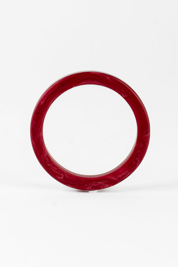 Resin Bangle - RB003 - Cerise