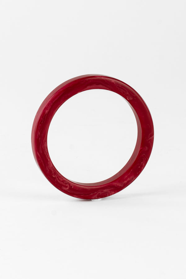 Resin Bangle - RB003 - Cerise