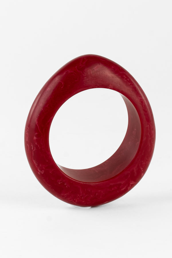 Resin Bangle - RB002 - Cerise
