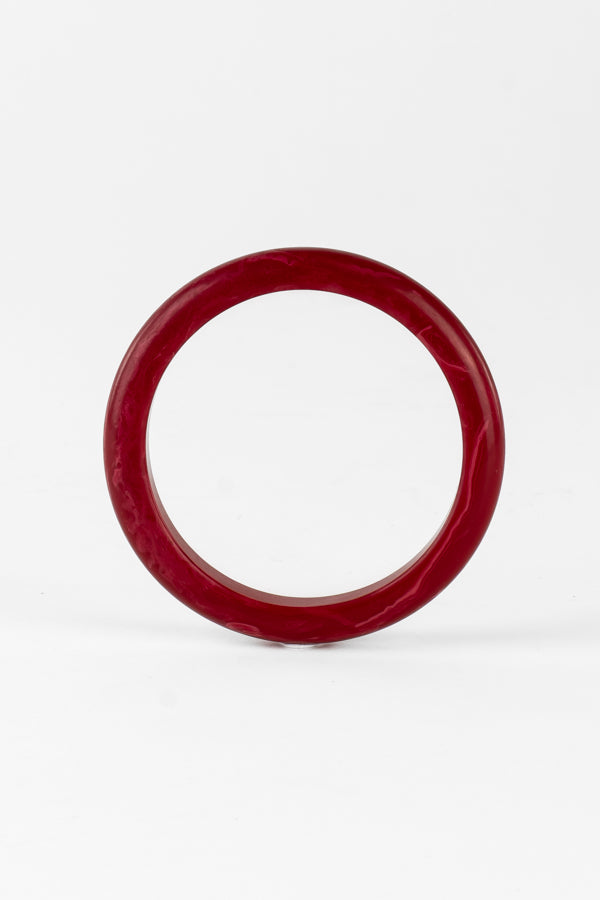 Resin Bangle - RB001 - Cerise