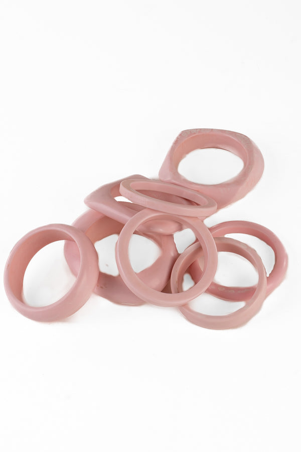 Resin Bangle - RB001 - Blushing Bride