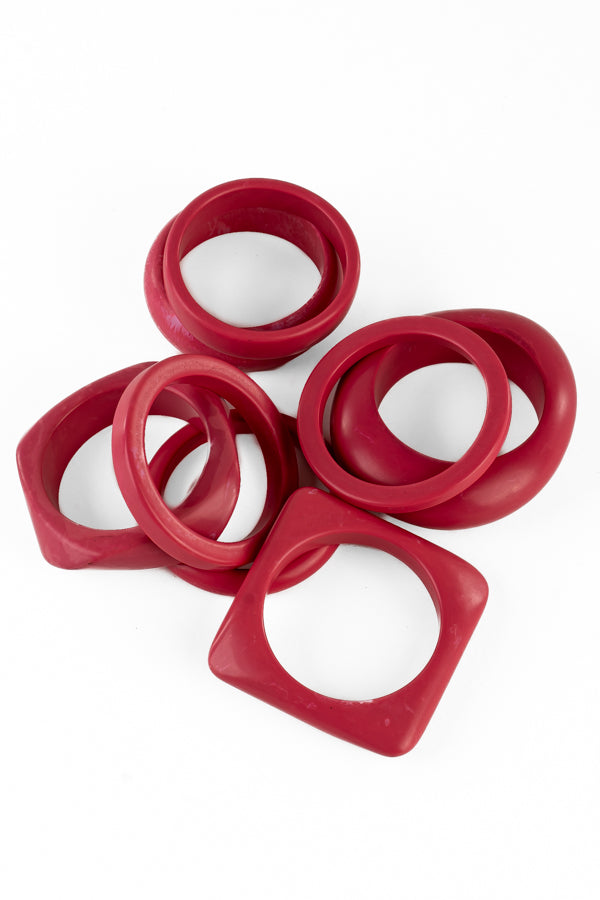 Resin Bangle - RB001 - Honey Suckle