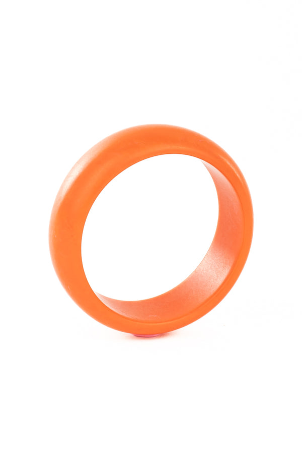 Resin Bangle - RB007 - Orange Peel