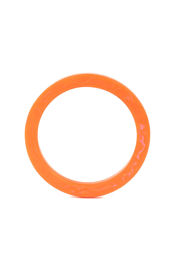 Resin Bangle - RB008 - Orange Peel