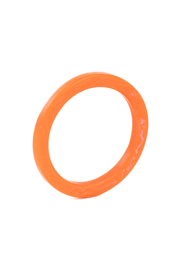 Resin Bangle - RB008 - Orange Peel