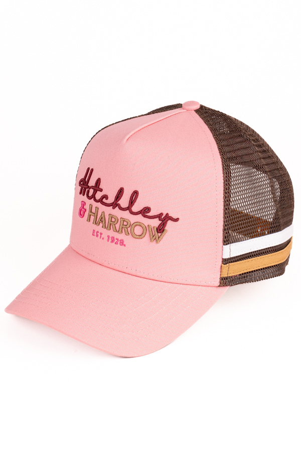 Trucker Cap - Candy Pink & Dark Brown