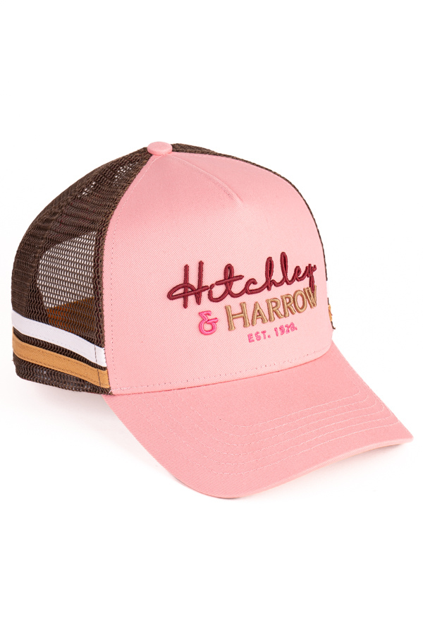 Trucker Cap - Candy Pink & Dark Brown