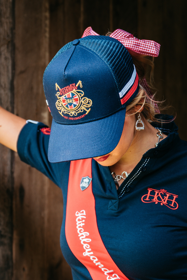 Trucker Cap - EQ Navy & Red