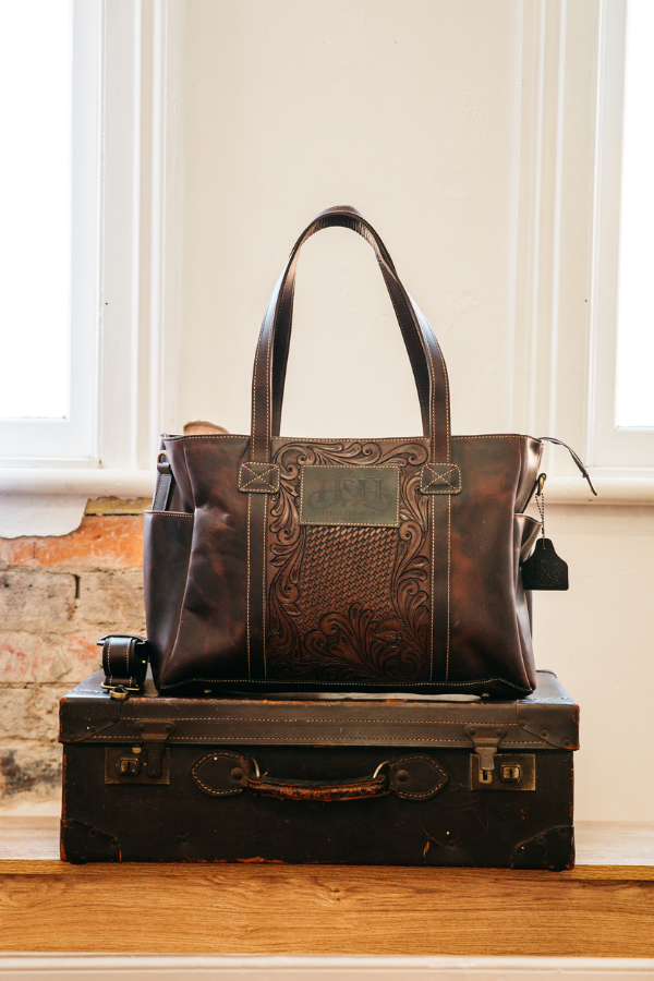 Nappy Bag - Tooled