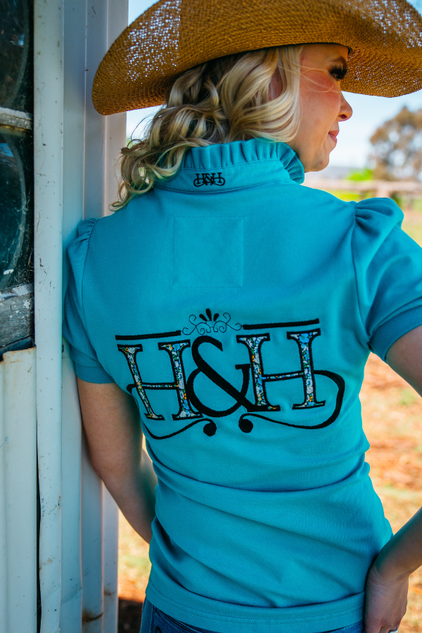 Fitted Polo - E242 - Turquoise