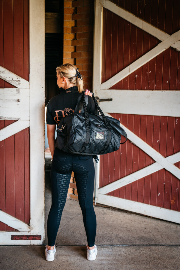 Equestrian duffle online bag